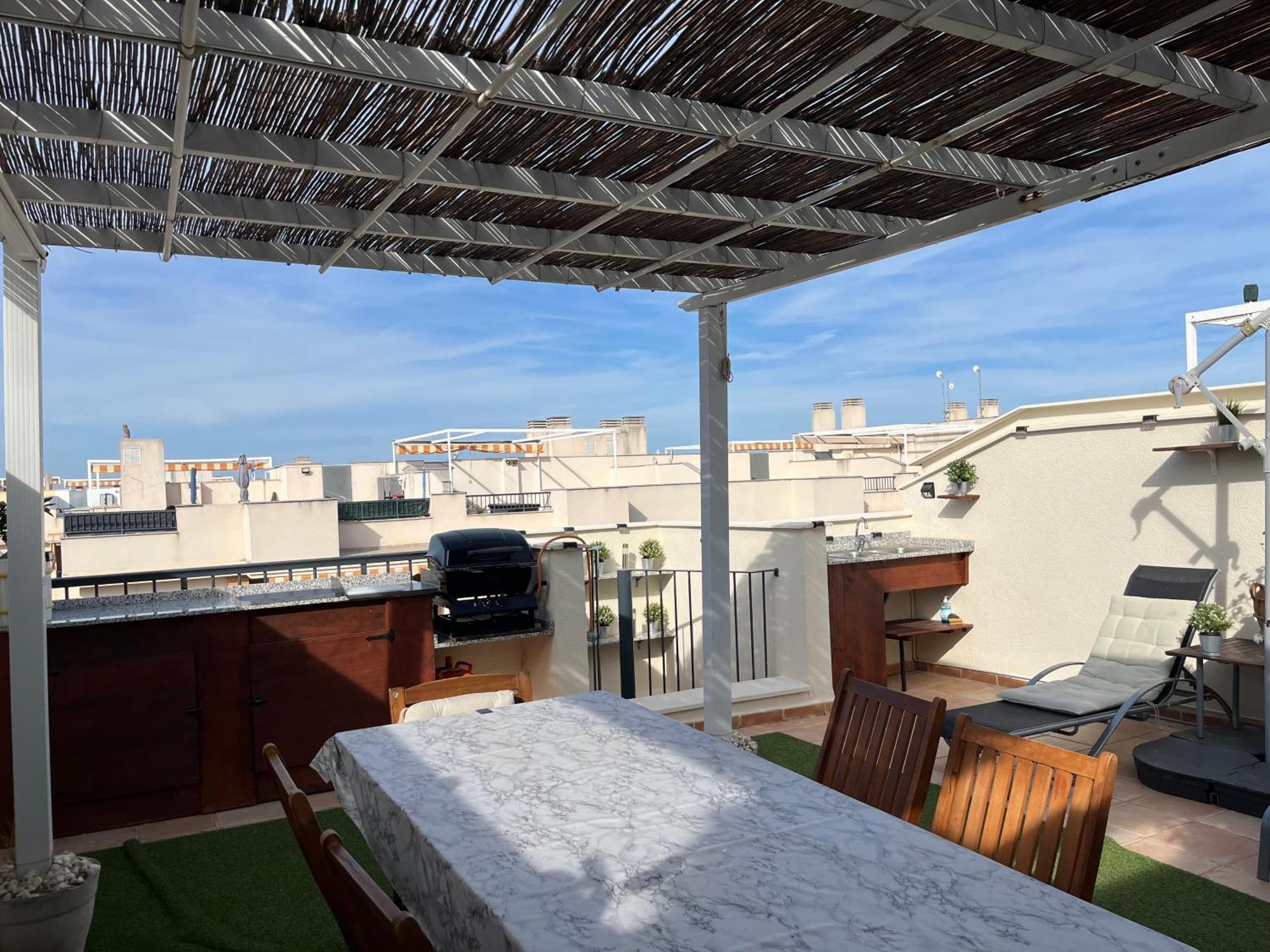 Playa Almenara Atico Duplex Vistas Al Mar Y Montana Wifi,Piscina A Apartment Exterior photo